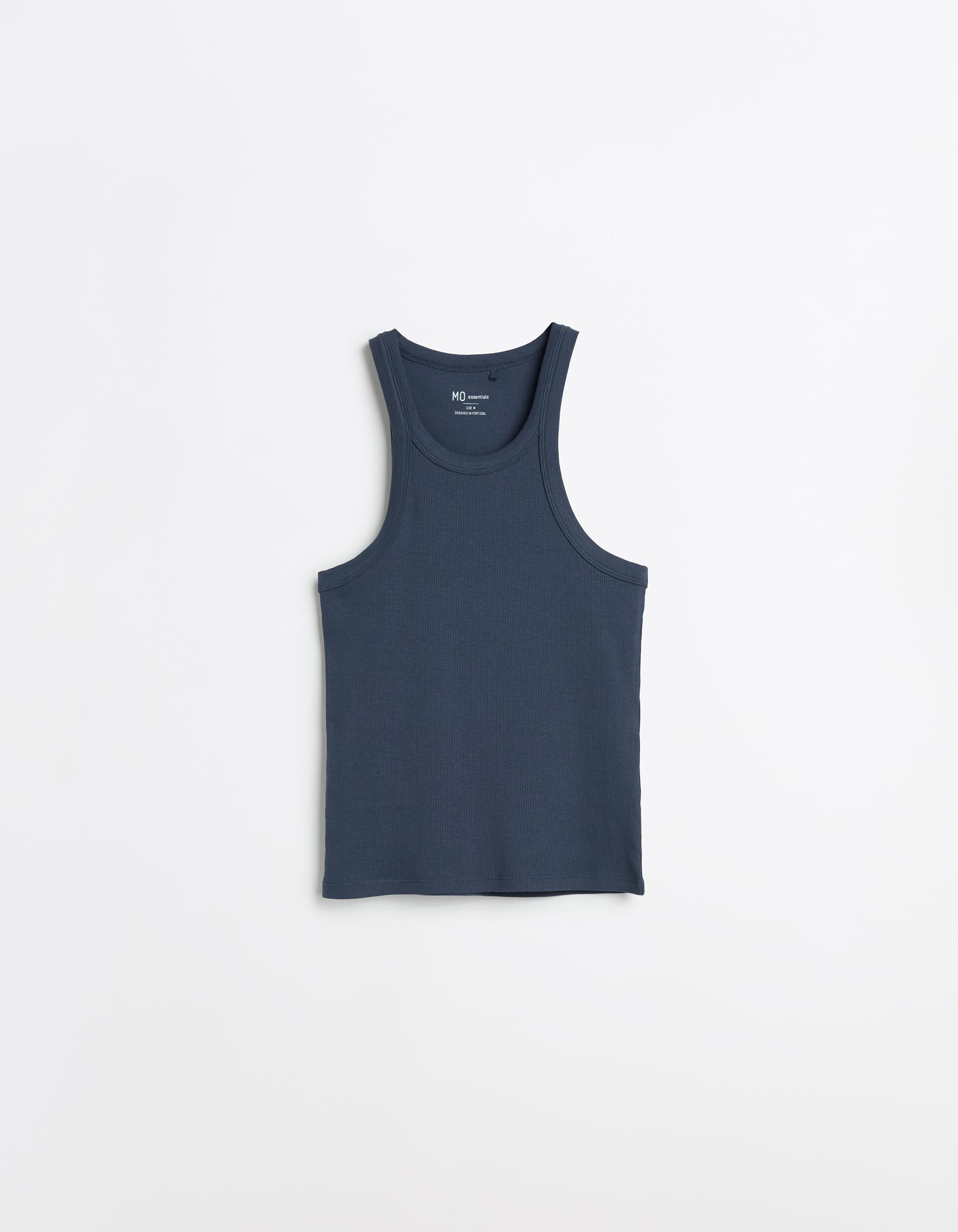 Comprar Online Tank Top Canelado, Mulher, Azul Escuro