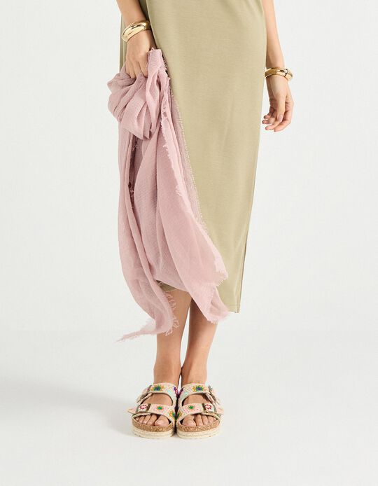 Comprar Online Lenço, Mulher, Rosa Claro