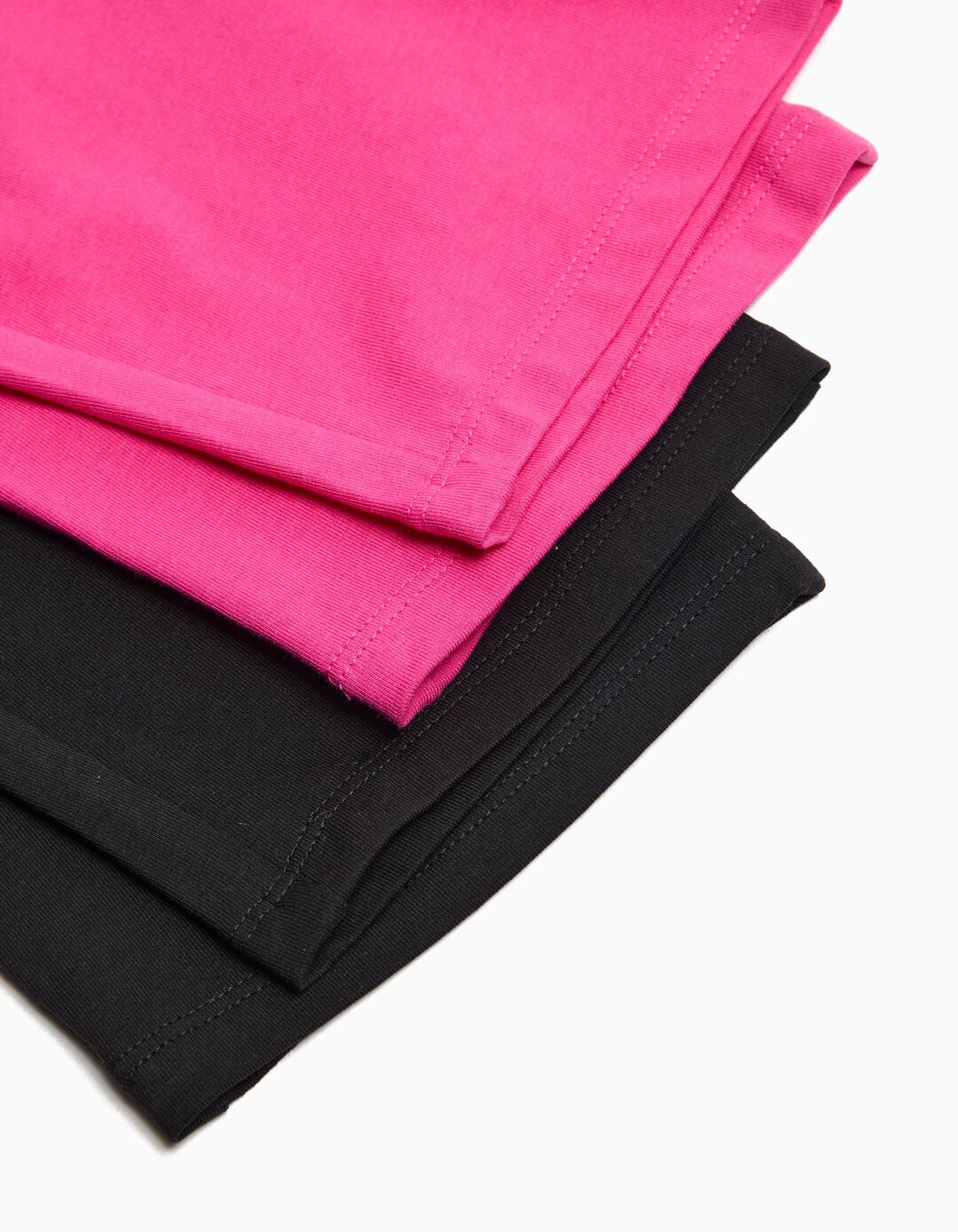Pack 2 Leggings Cycling, Menina, Rosa Escuro