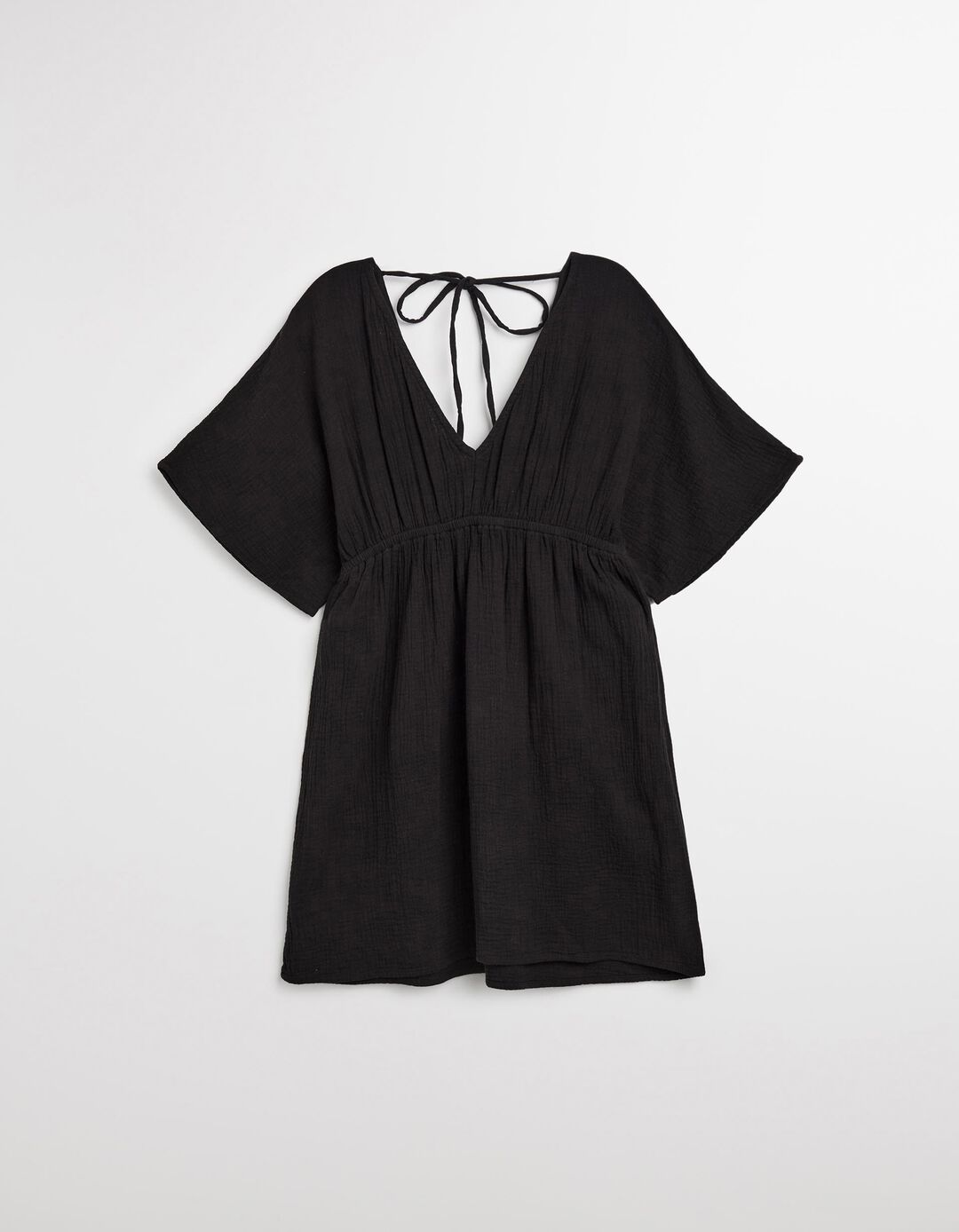 Vestido Kimono, Mulher, Preto