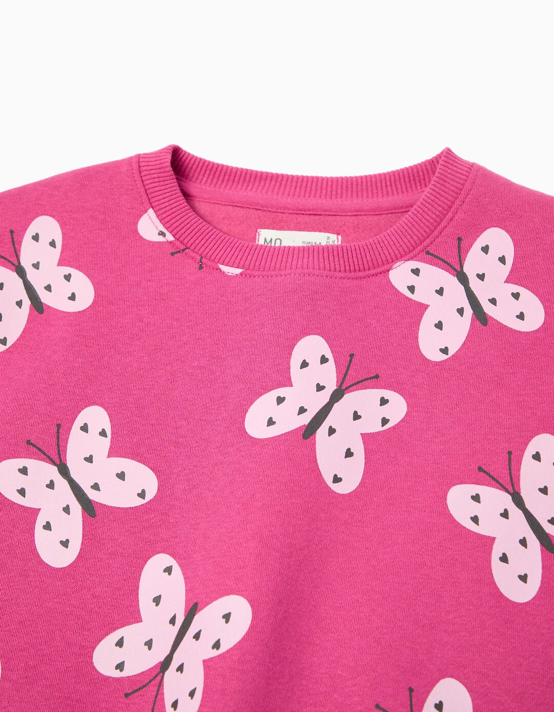 Sweatshirt, Menina, Rosa Escuro