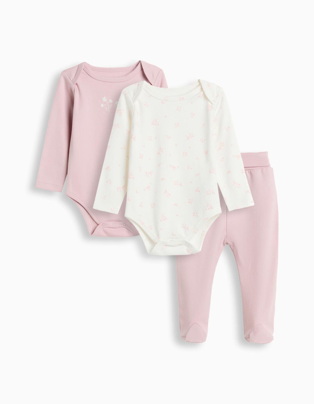 Conjunto 3 Pe&ccedil;as, Menina, Lil&aacute;s Claro