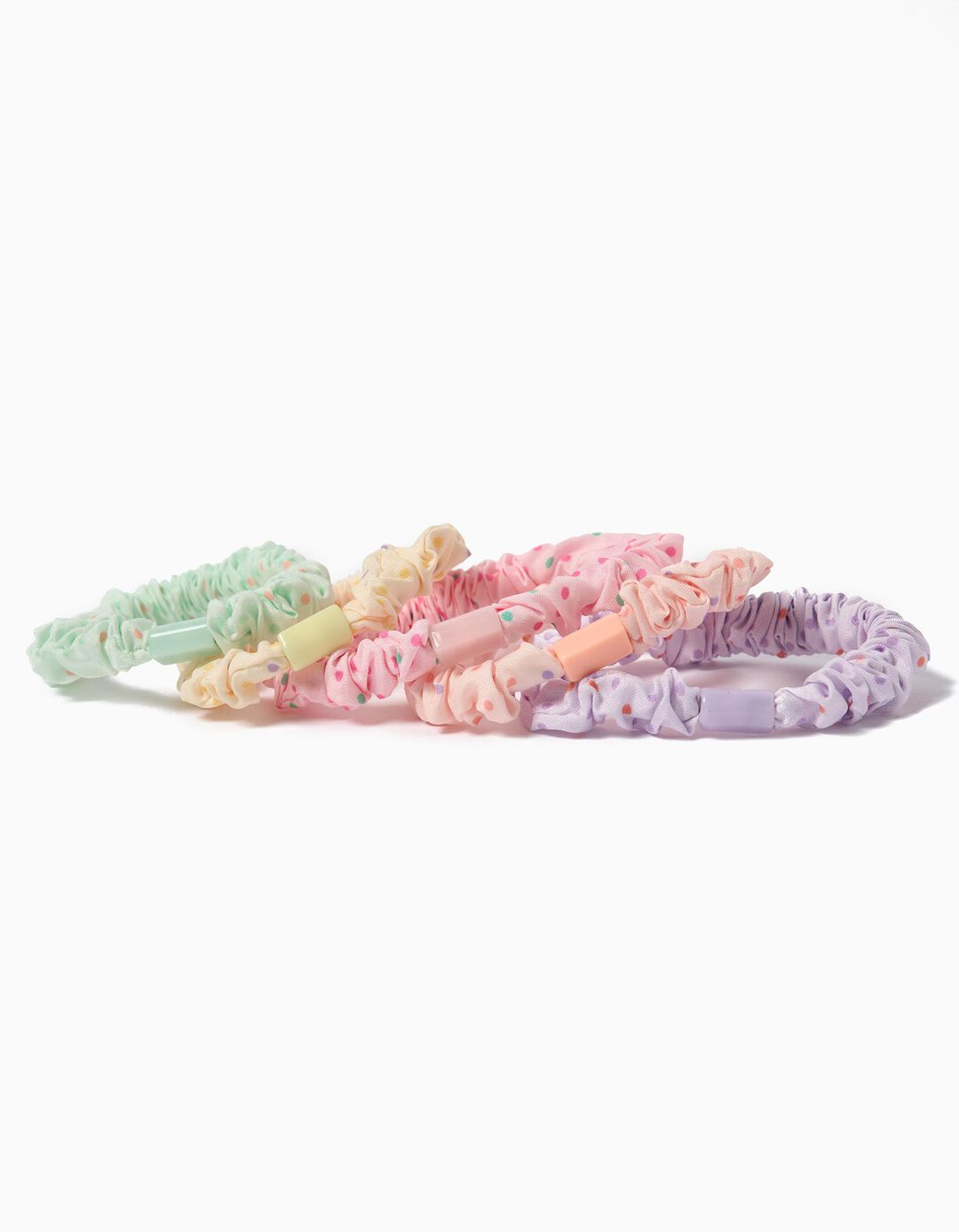 Pack 5 Elásticos de Cabelo, Menina, Multicor