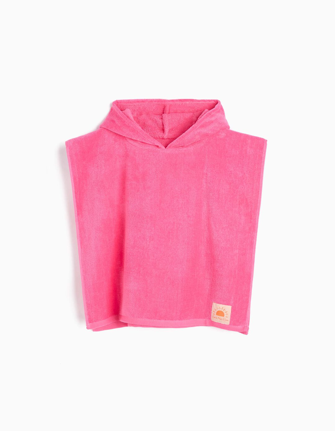 Poncho, Menina, Rosa