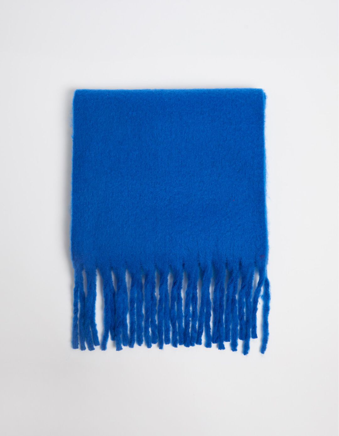Cachecol Franjas, Mulher, Azul