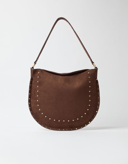 Comprar Online Mala Meia Lua, Mulher, Castanho 