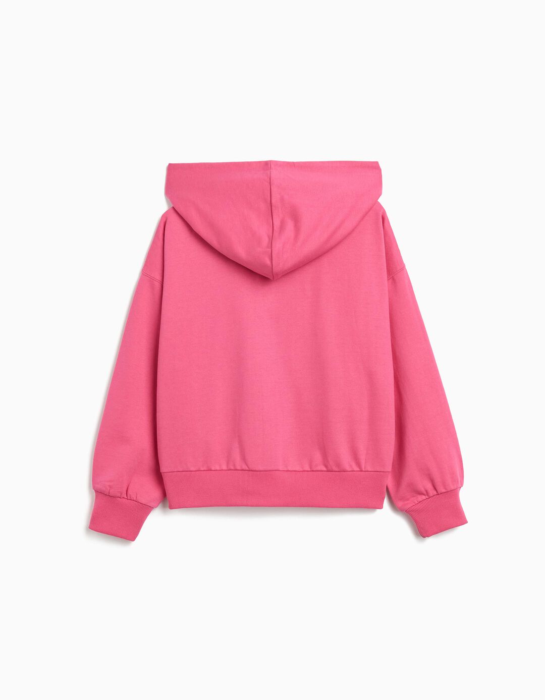 Casaco com Capuz, Menina, Rosa
