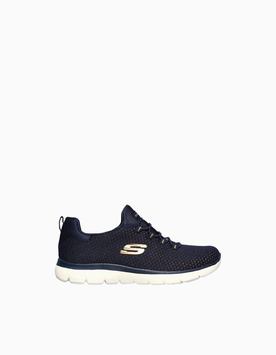 Comprar Online Sapatilhas 'Skechers', Mulher, Azul Escuro