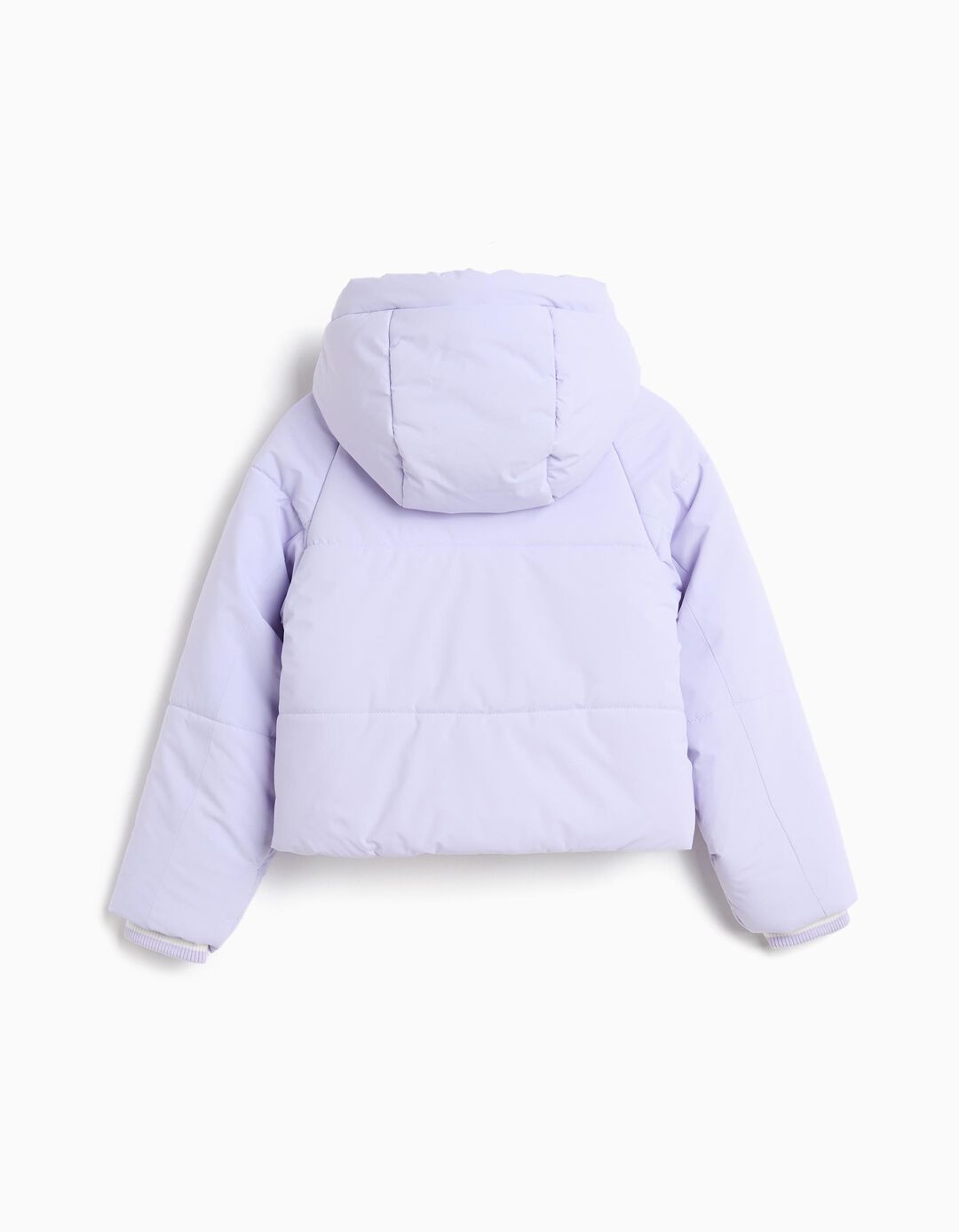 Casaco Acolchoado, Menina, Lil&aacute;s Claro