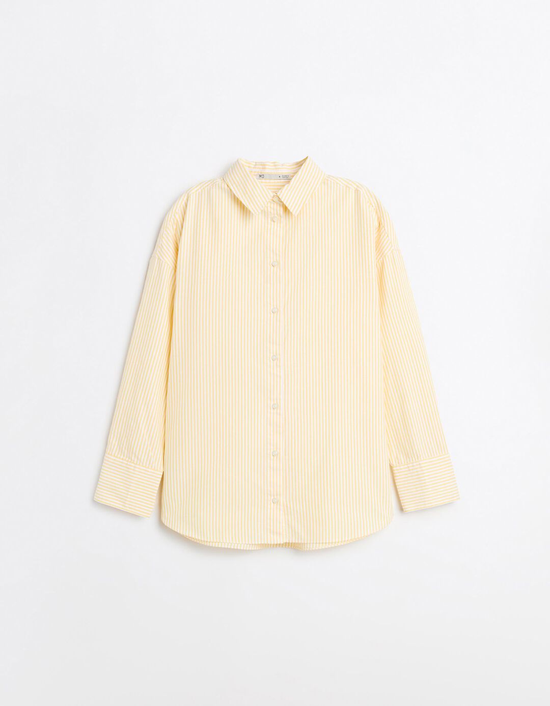 Camisa Oxford, Mulher, Amarelo Claro