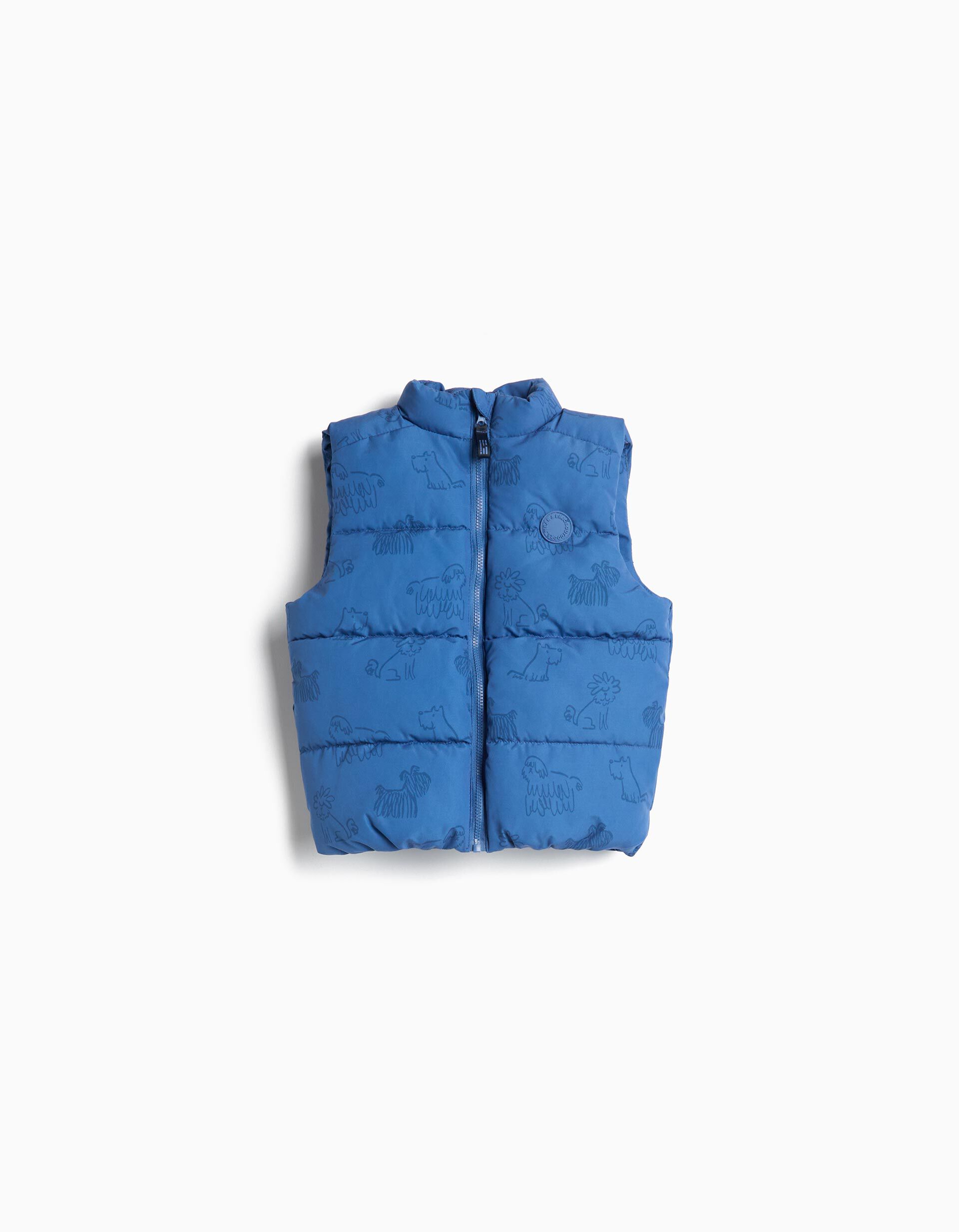 Comprar Online Colete Estampado, Menino, Azul