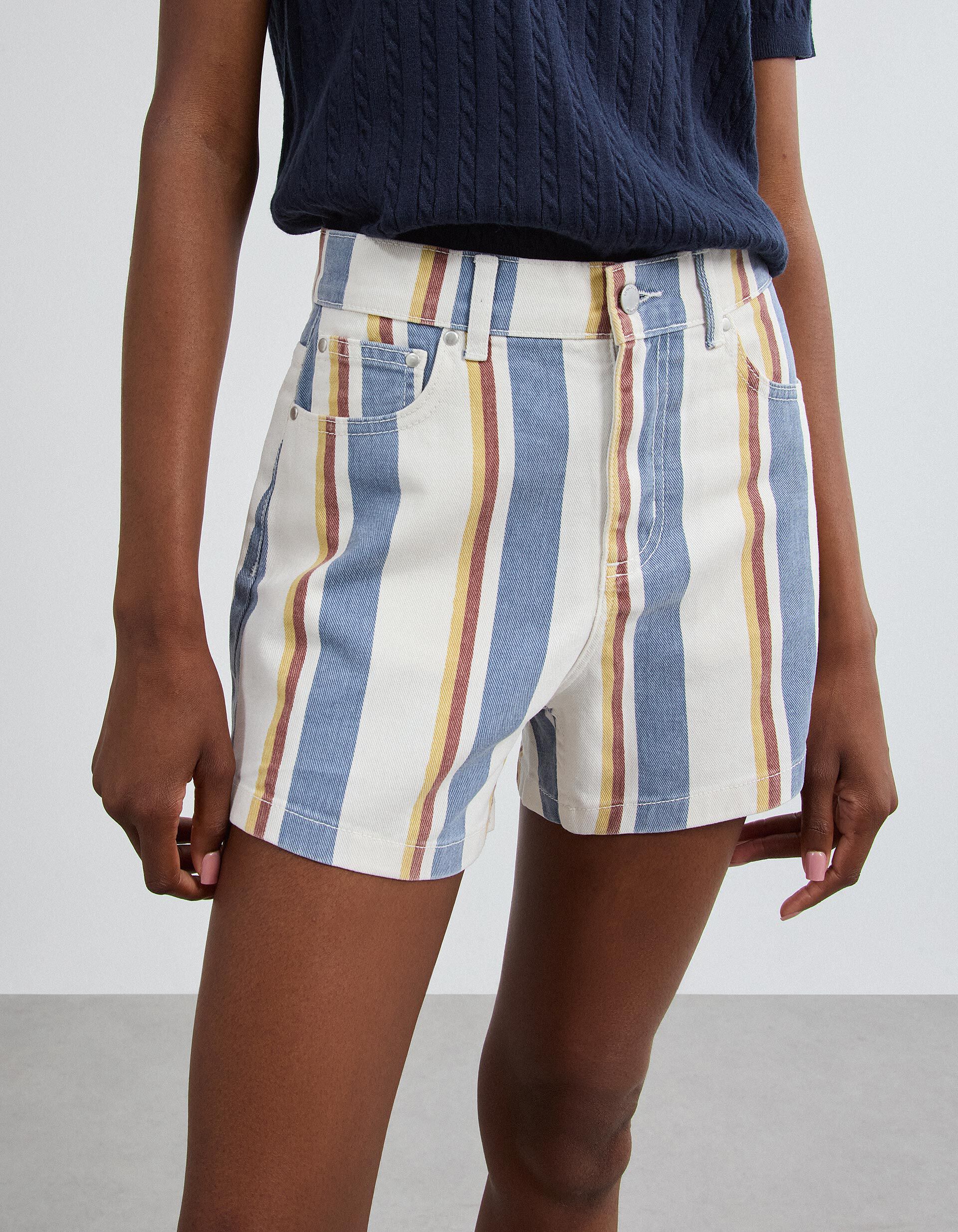 Comprar Online Cal&ccedil;&otilde;es De Ganga &Agrave;s Riscas, Mulher, Azul