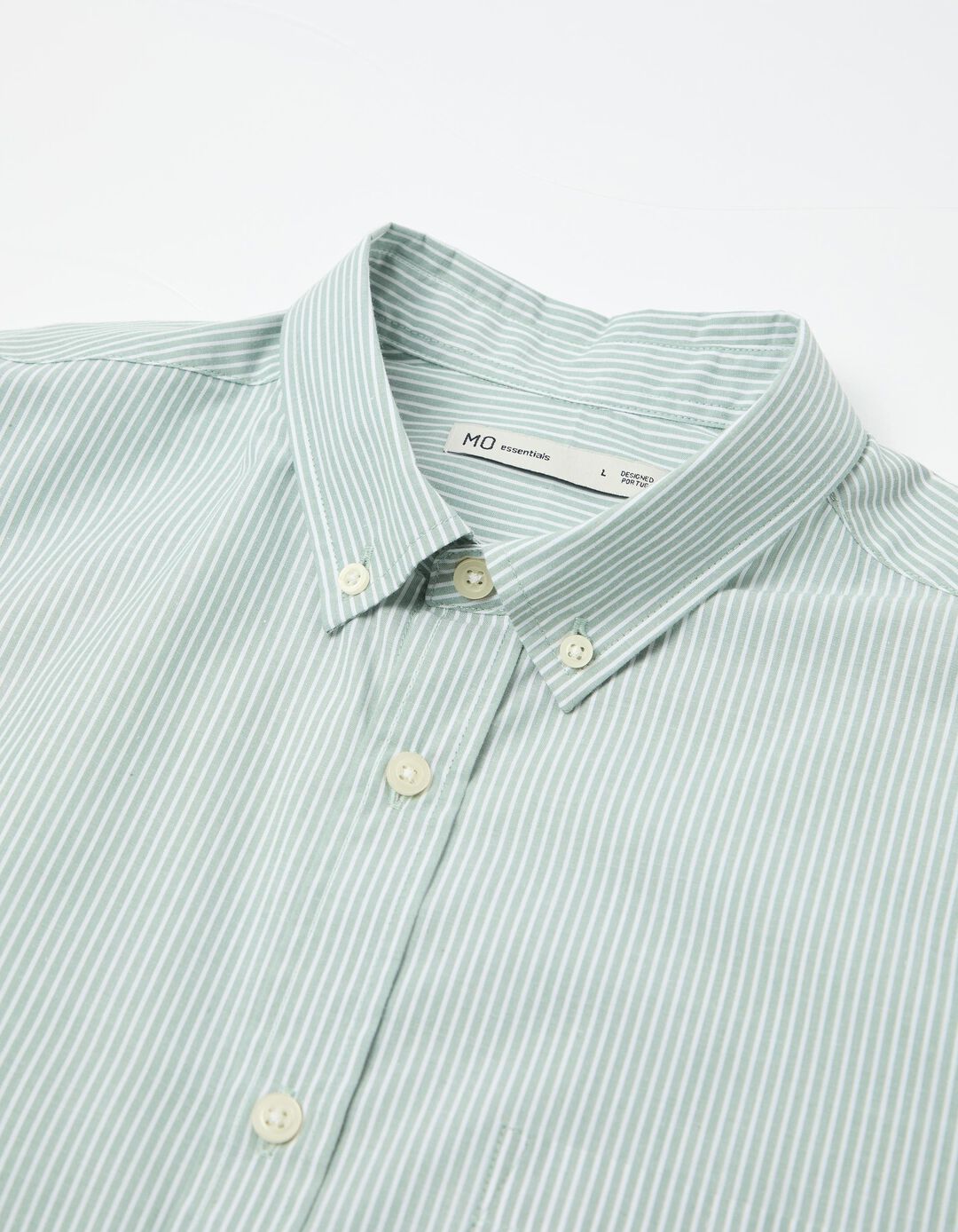 Camisa Riscas, Homem, Verde