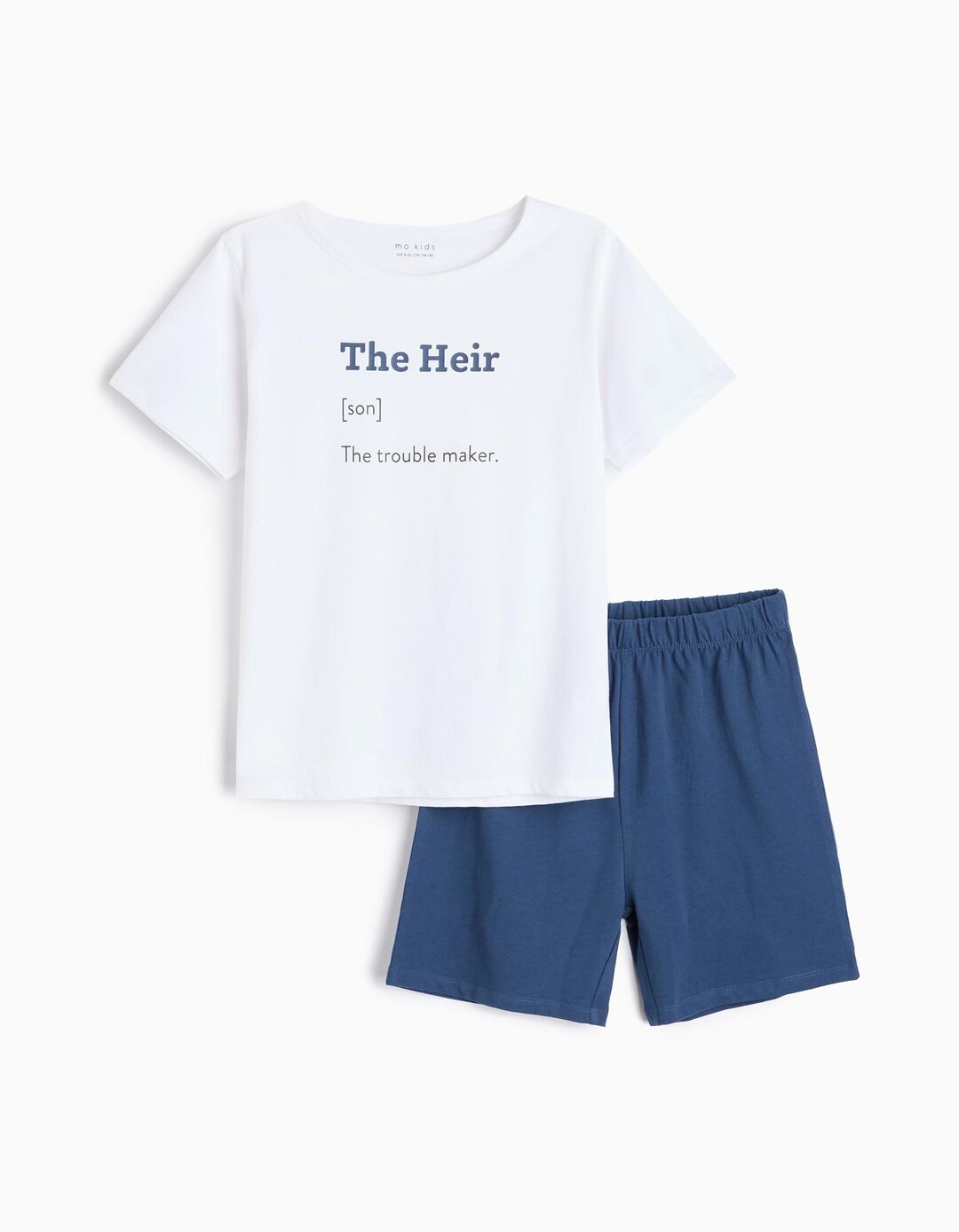 Pijama 'The Heir', Menino, Branco