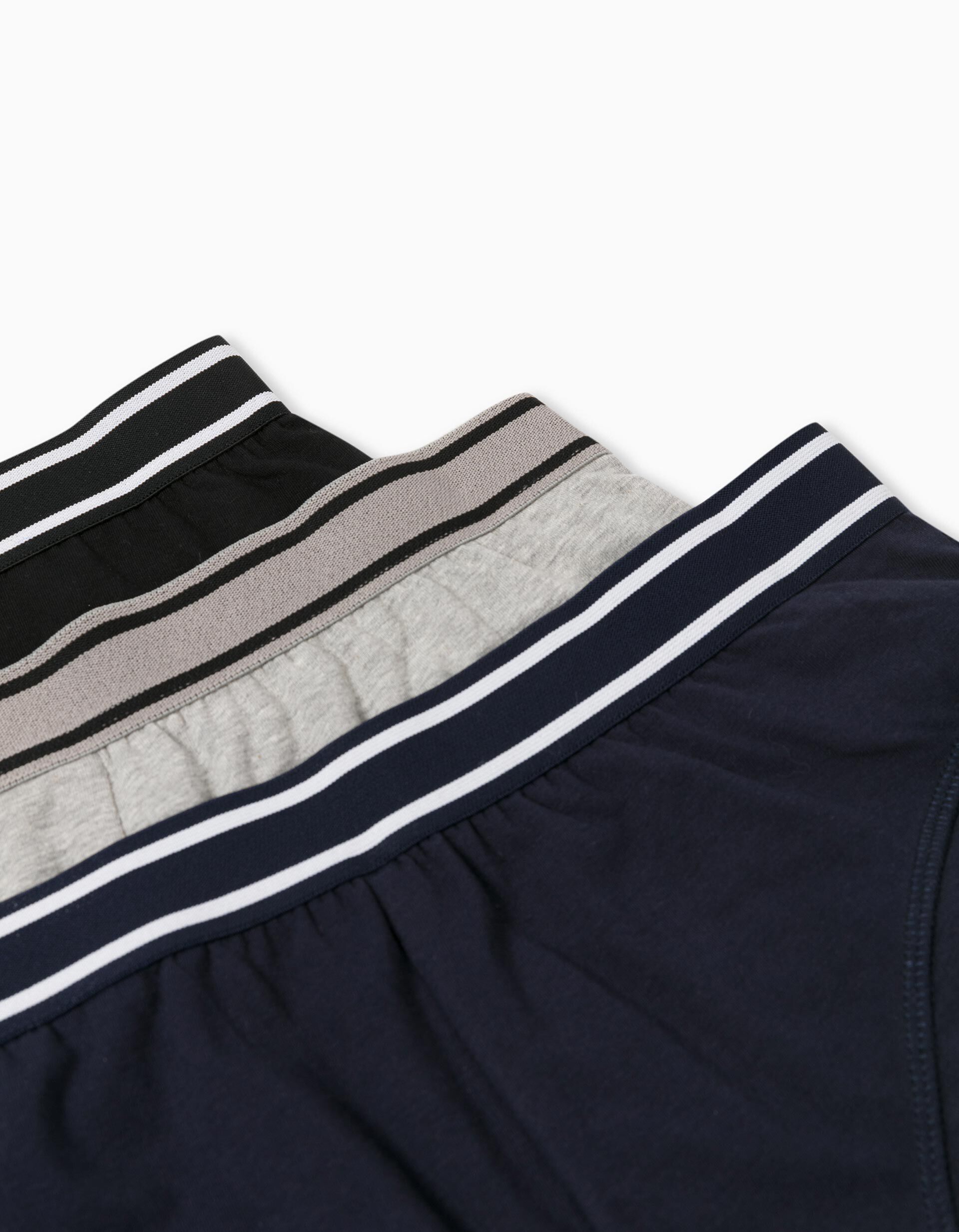 Comprar Online 3 Boxers, Homem, Preto/ Cinza