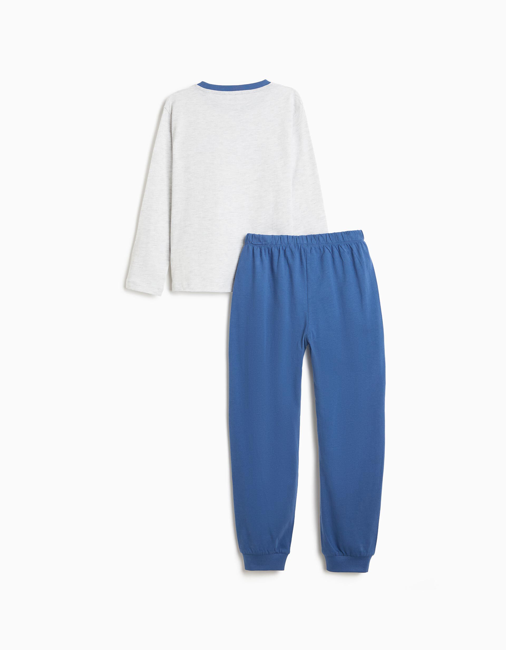 Comprar Online Pijama Jersey, Menino, Cinzento Claro
