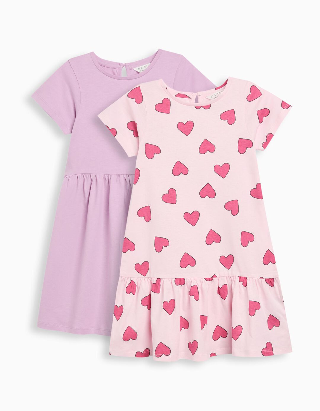 Pack 2 Vestidos, Menina, Lilás Claro