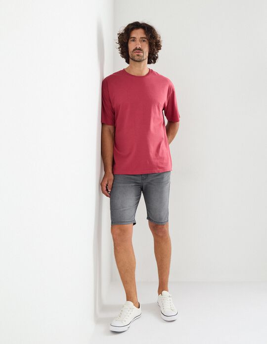Comprar Online Calções 'Skinny', Homem, Cinzento