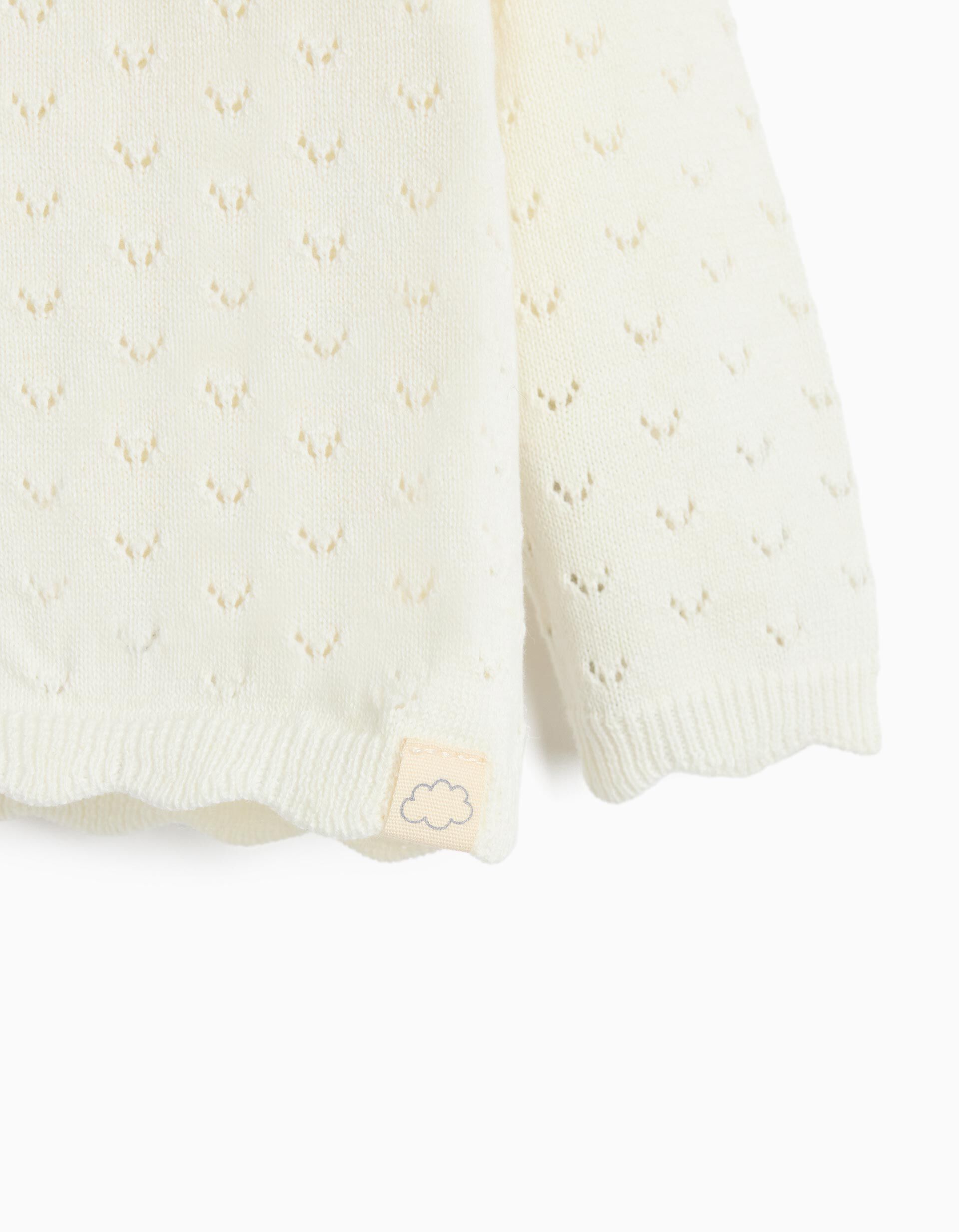 Comprar Online Casaco de Malha, Rec&eacute;m-Nascido, Branco