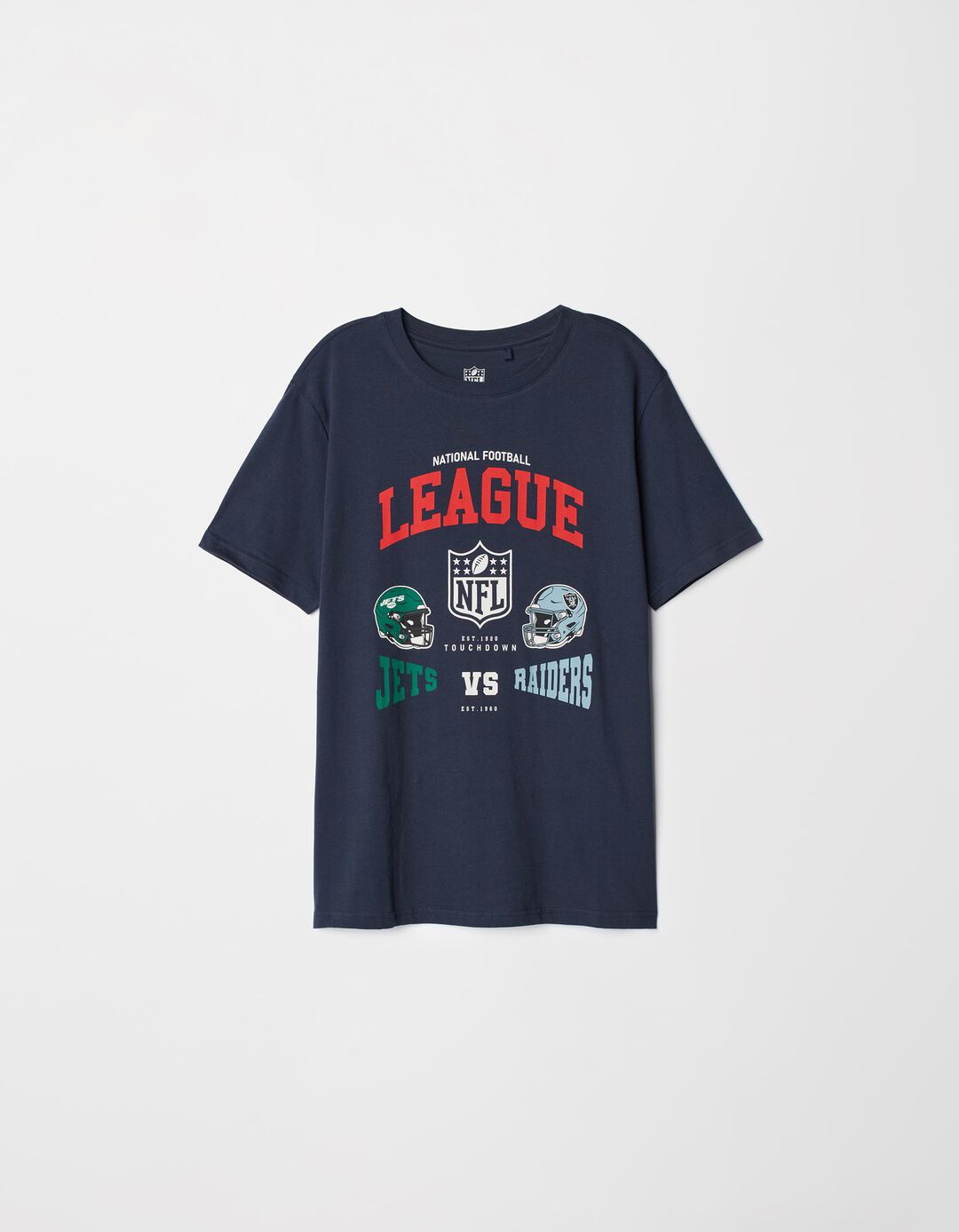 T-shirt Estampado, Homem, Azul Escuro