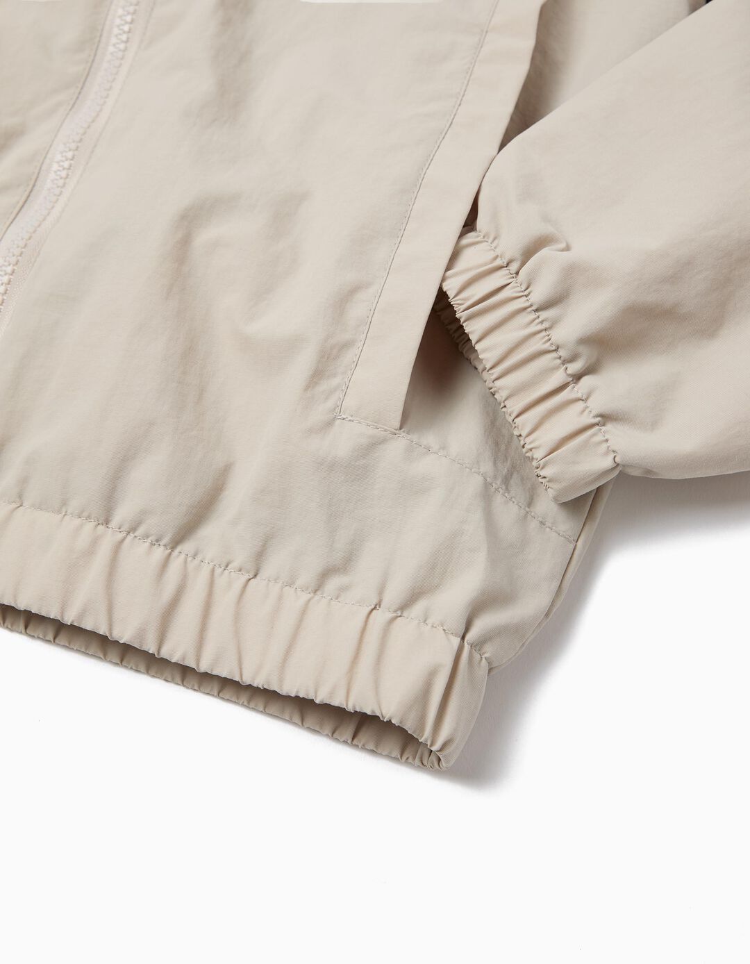 Parka com Capuz, Menino, Cinzento Claro