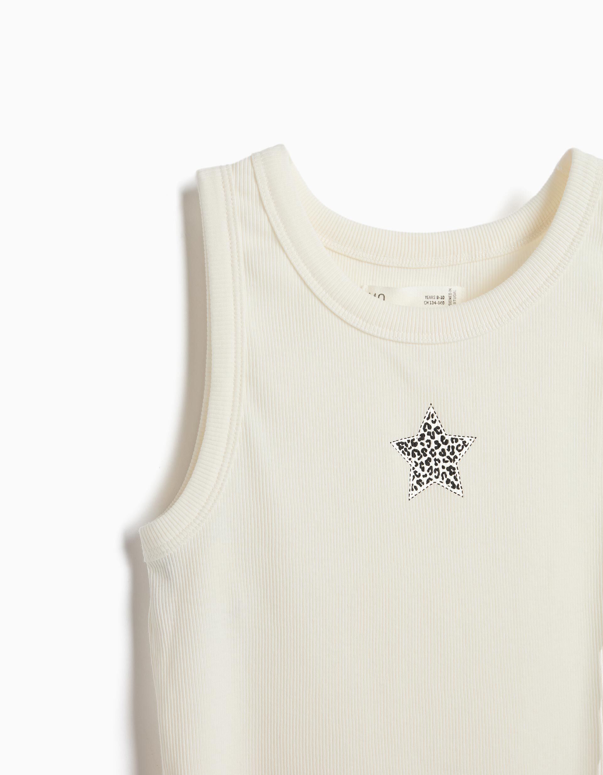 Comprar Online Tank Top Canelado, Menina, Branco