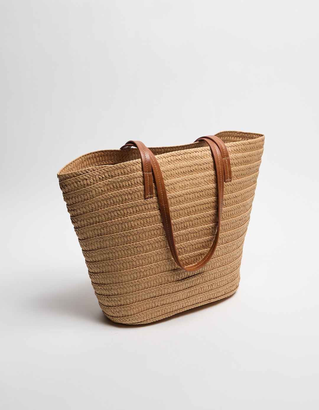 Mala de Praia com Bolso, Mulher, Bege