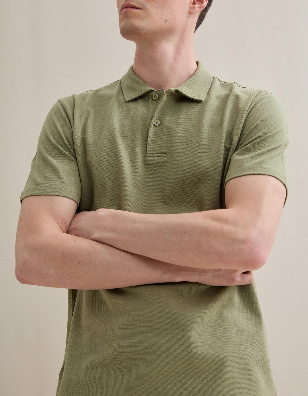 Polo Piquet, Homem, Verde