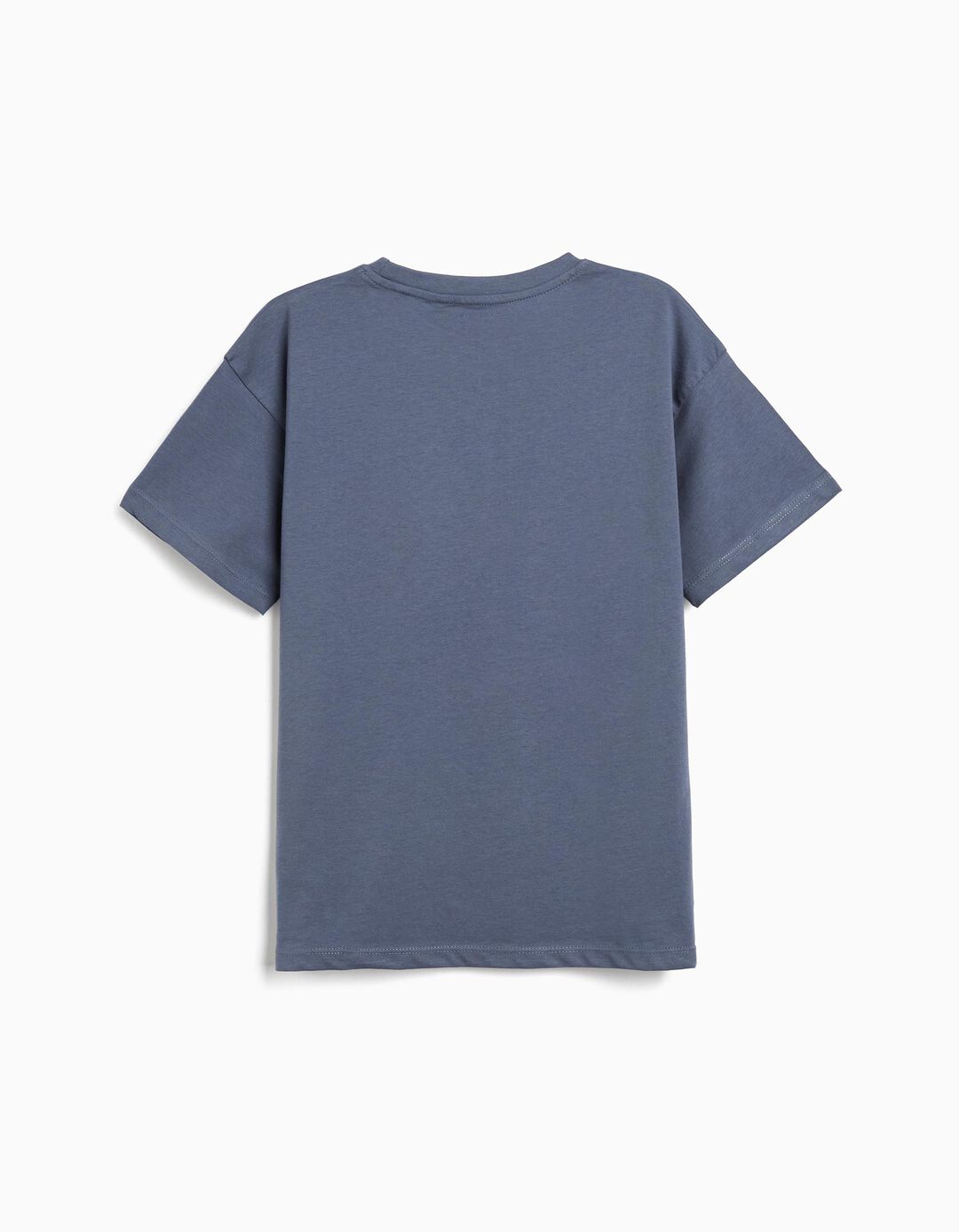 T-shirt Print, Menino, Azul
