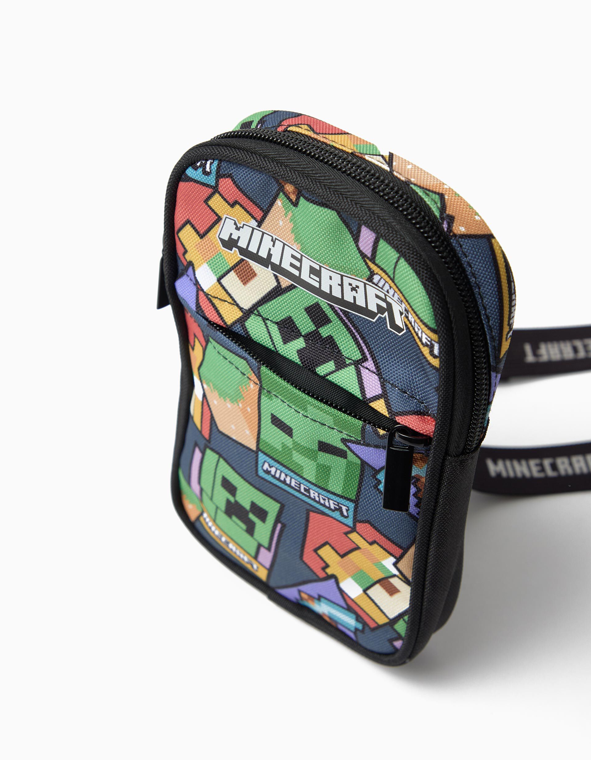 Comprar Online Bolsa De Telem&oacute;vel 'Minecraft', Menino, Preto