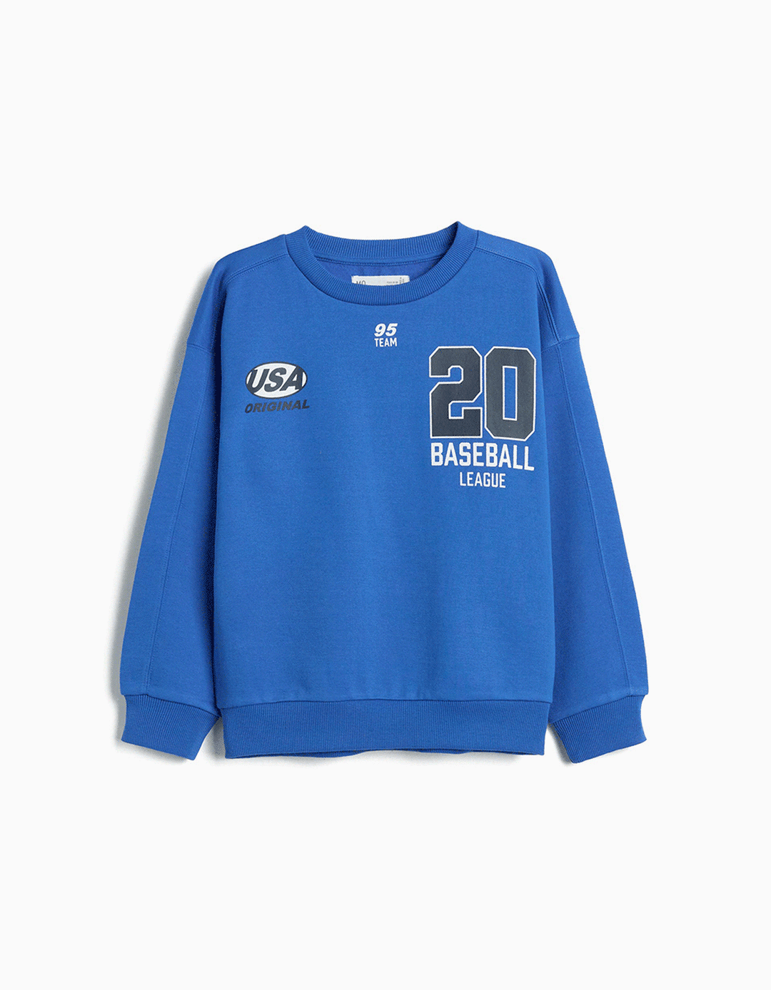 Sweatshirt de Felpa, Menino, Azul