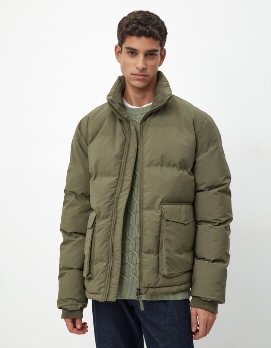 Comprar Online Casaco Acolchoado, Homem, Verde Escuro