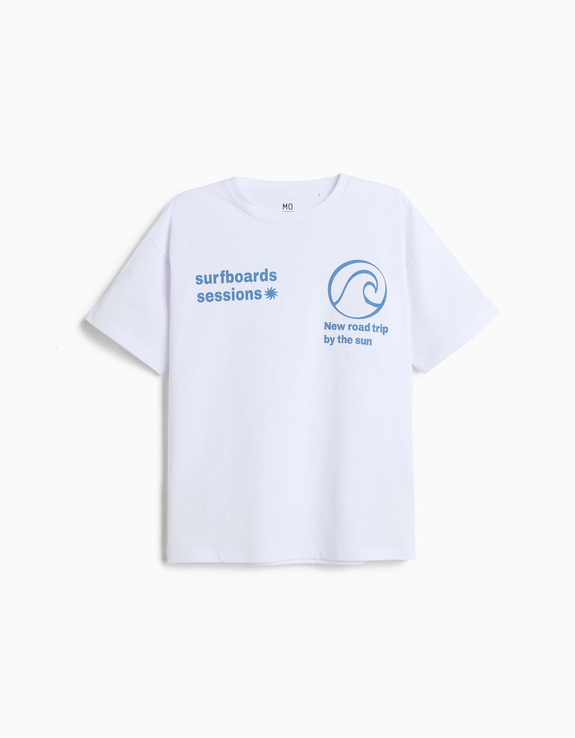 Comprar Online T-shirt Estampada, Menino, Branco