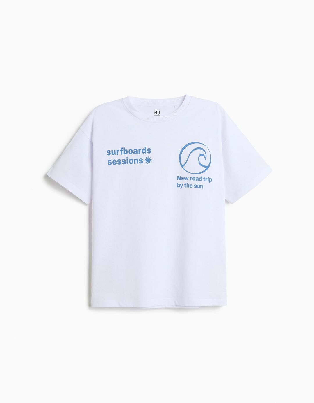 T-shirt Estampada, Menino, Branco