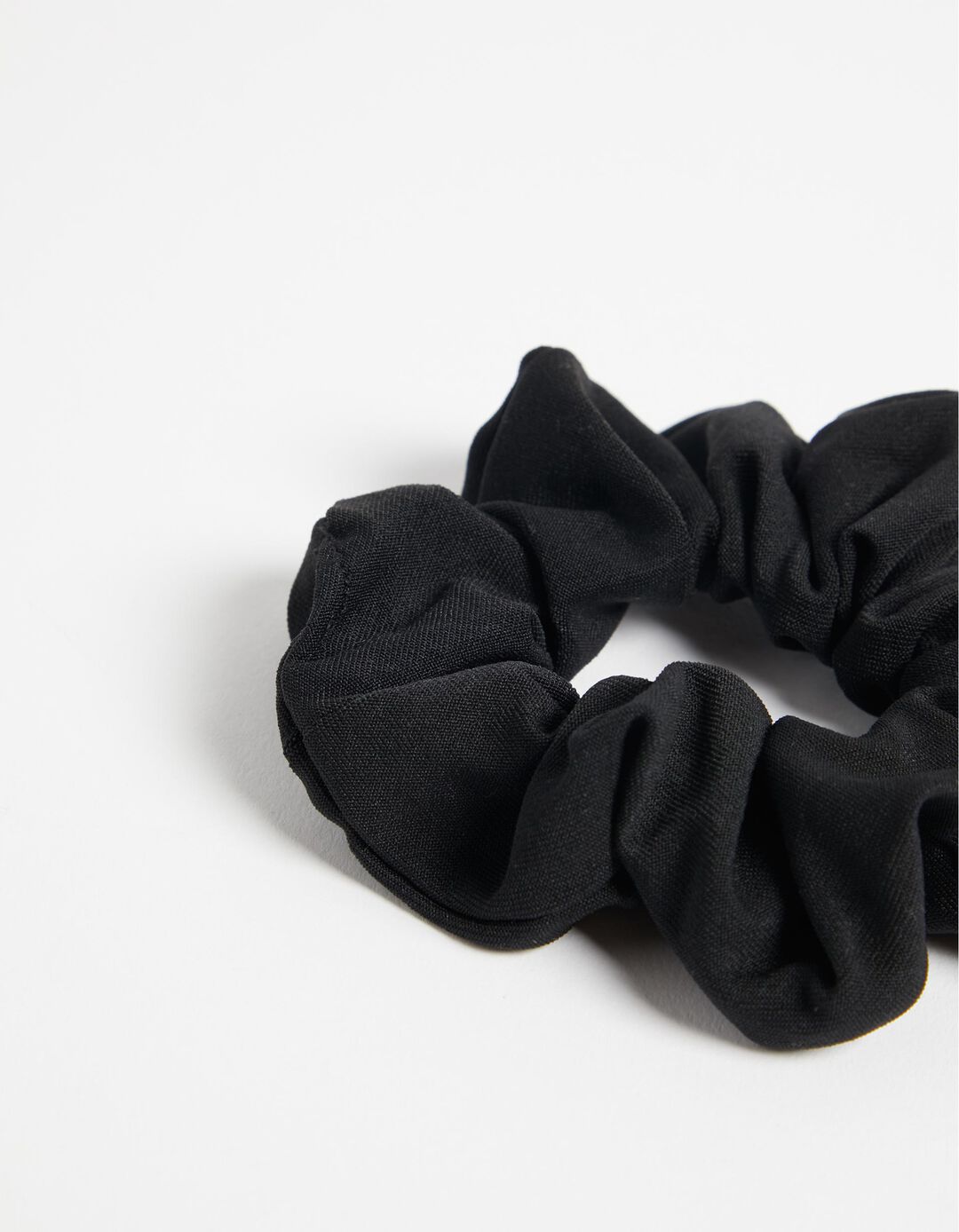 Elástico de Cabelo Grande, Mulher, Preto