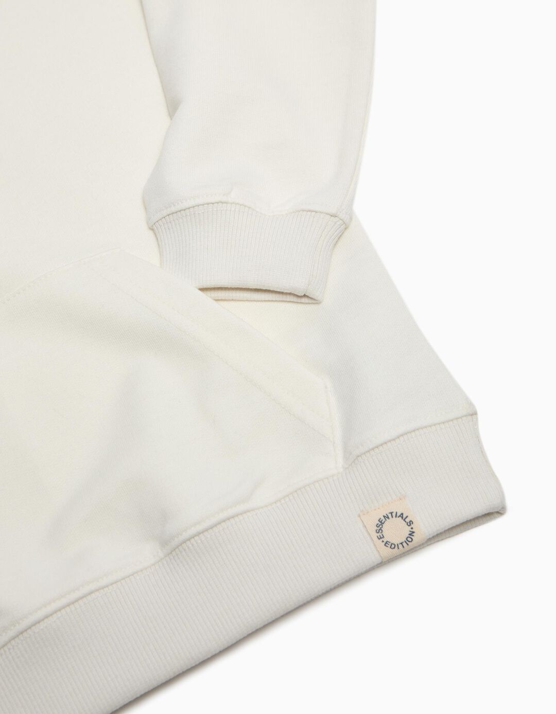 Sweatshirt com Capuz, Menino, Branco