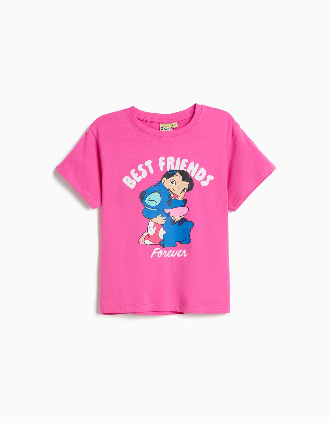T-shirt 'Stitch' &copy;Disney, Menina, Rosa