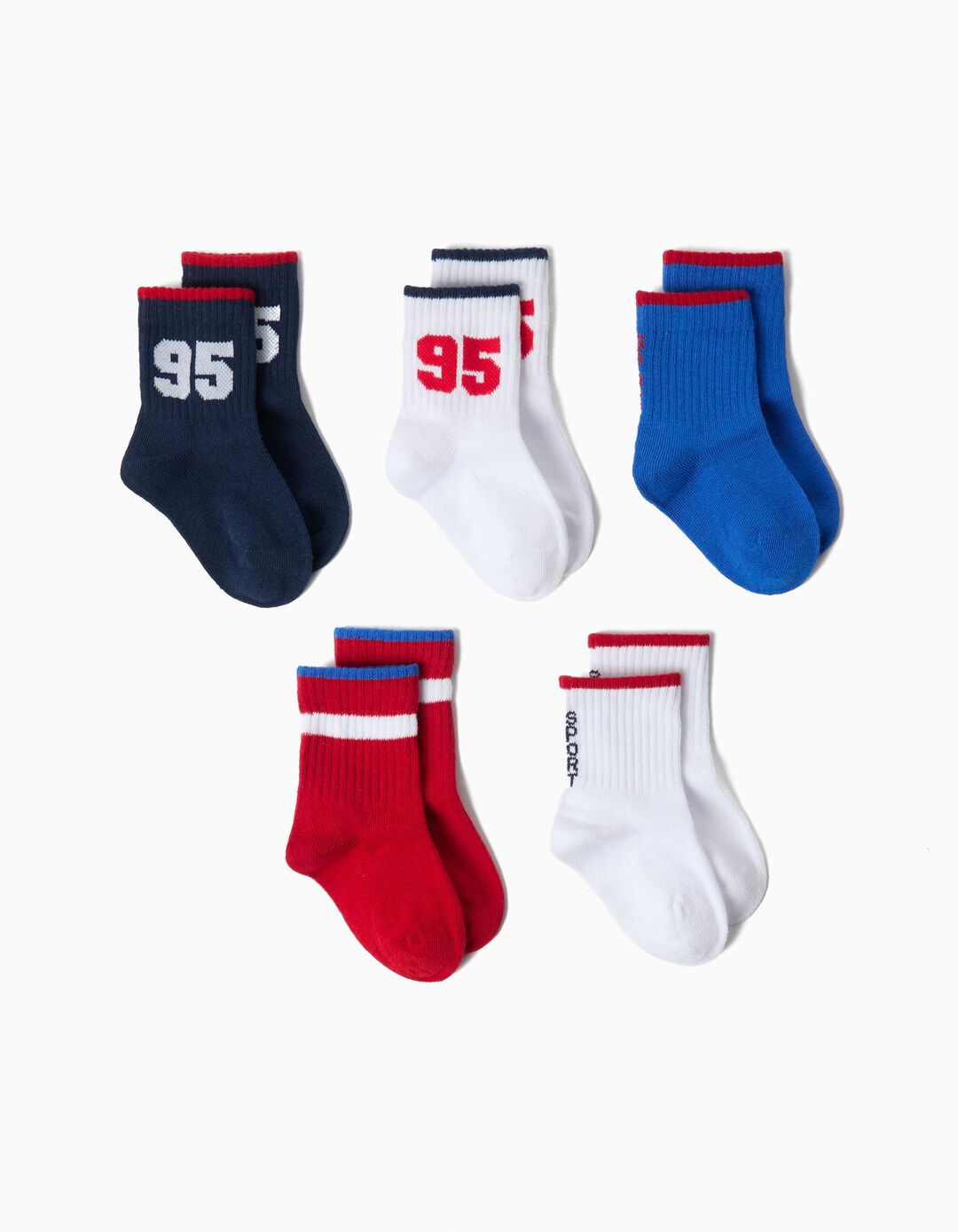 Pack 5 Pares De Meias, Menino, Multicolor