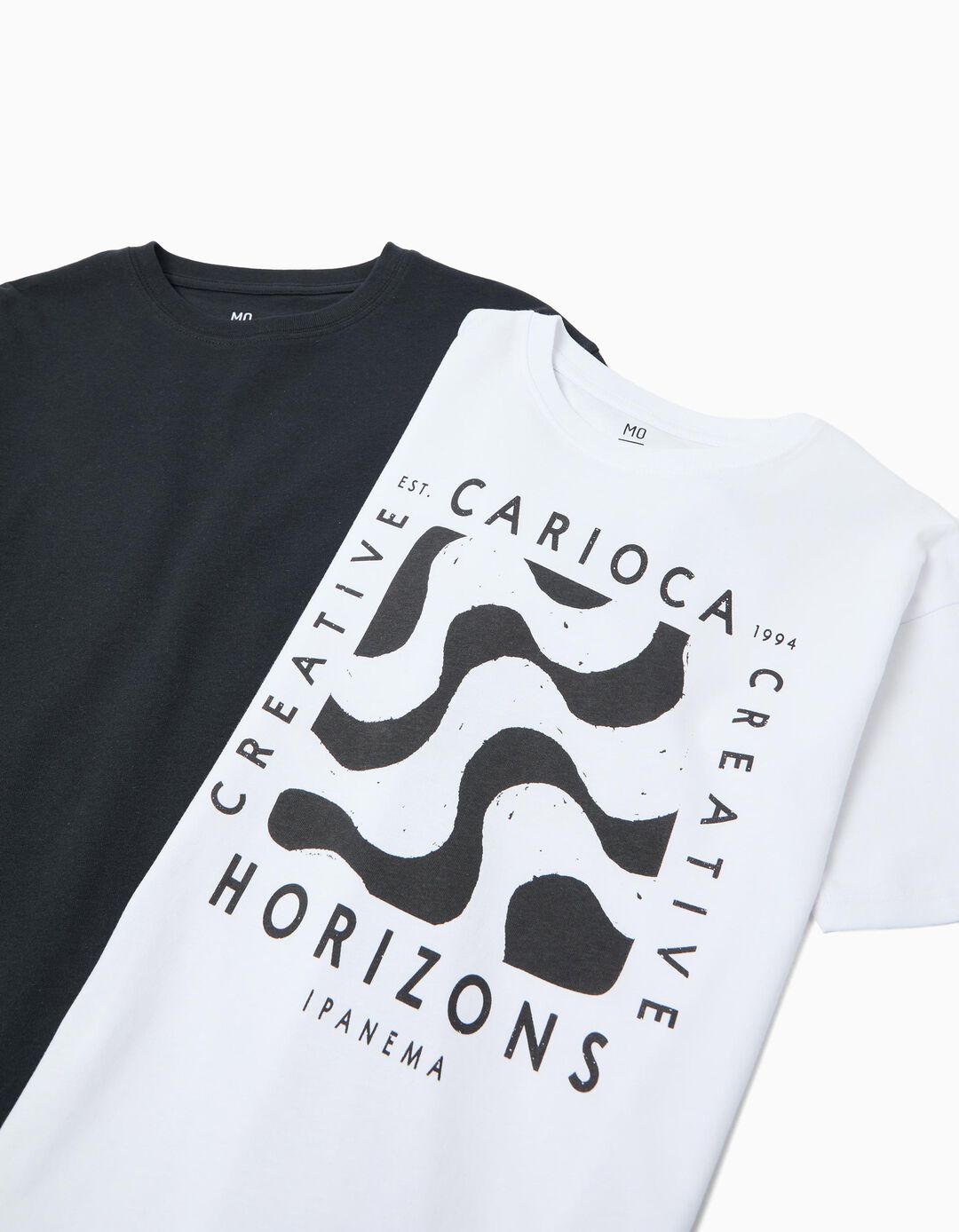 Pack 2 T-shirts, Menino, Cru