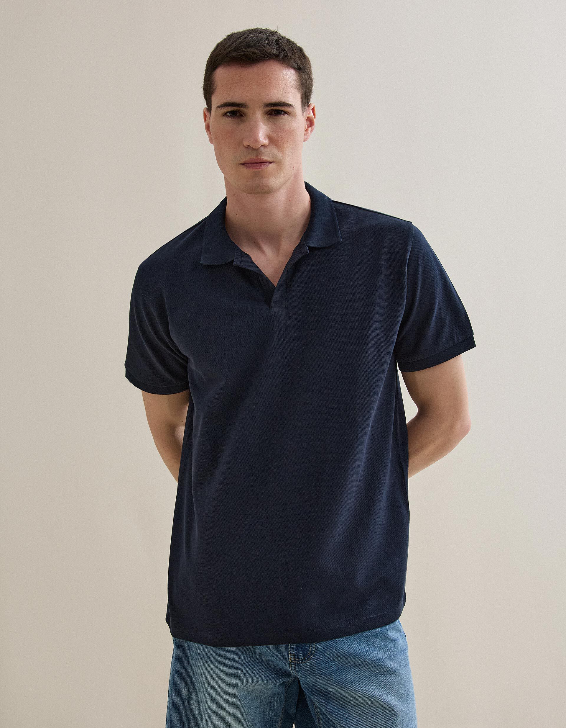 Comprar Online Polo Piquet, Homem, Azul Escuro