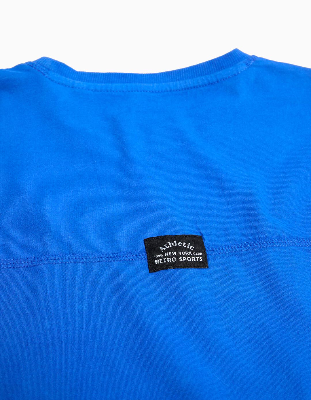 T-shirt Manga Comprida Estampado, Menino, Azul