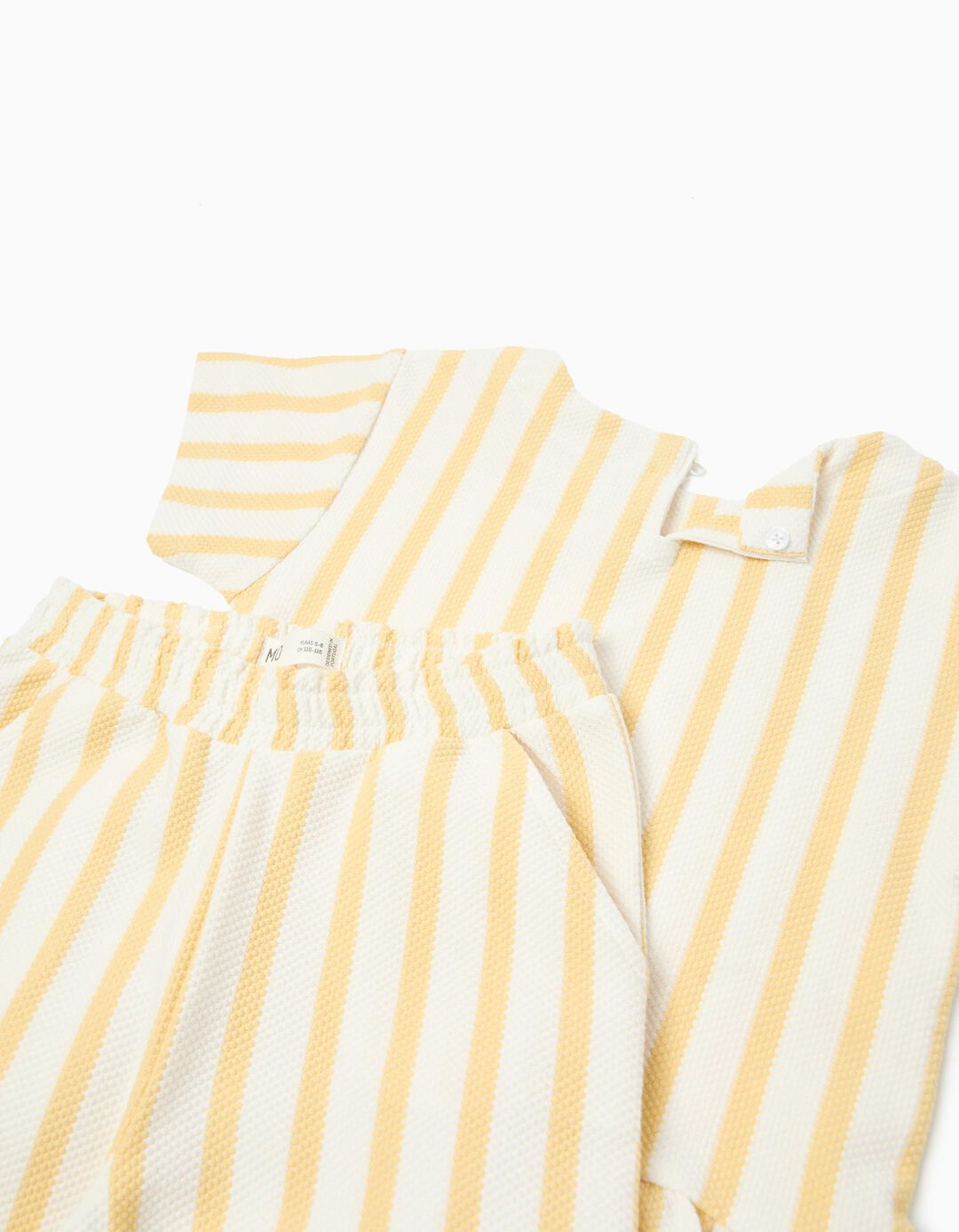Conjunto T-shirt e Cal&ccedil;as, Menina, Amarelo Claro