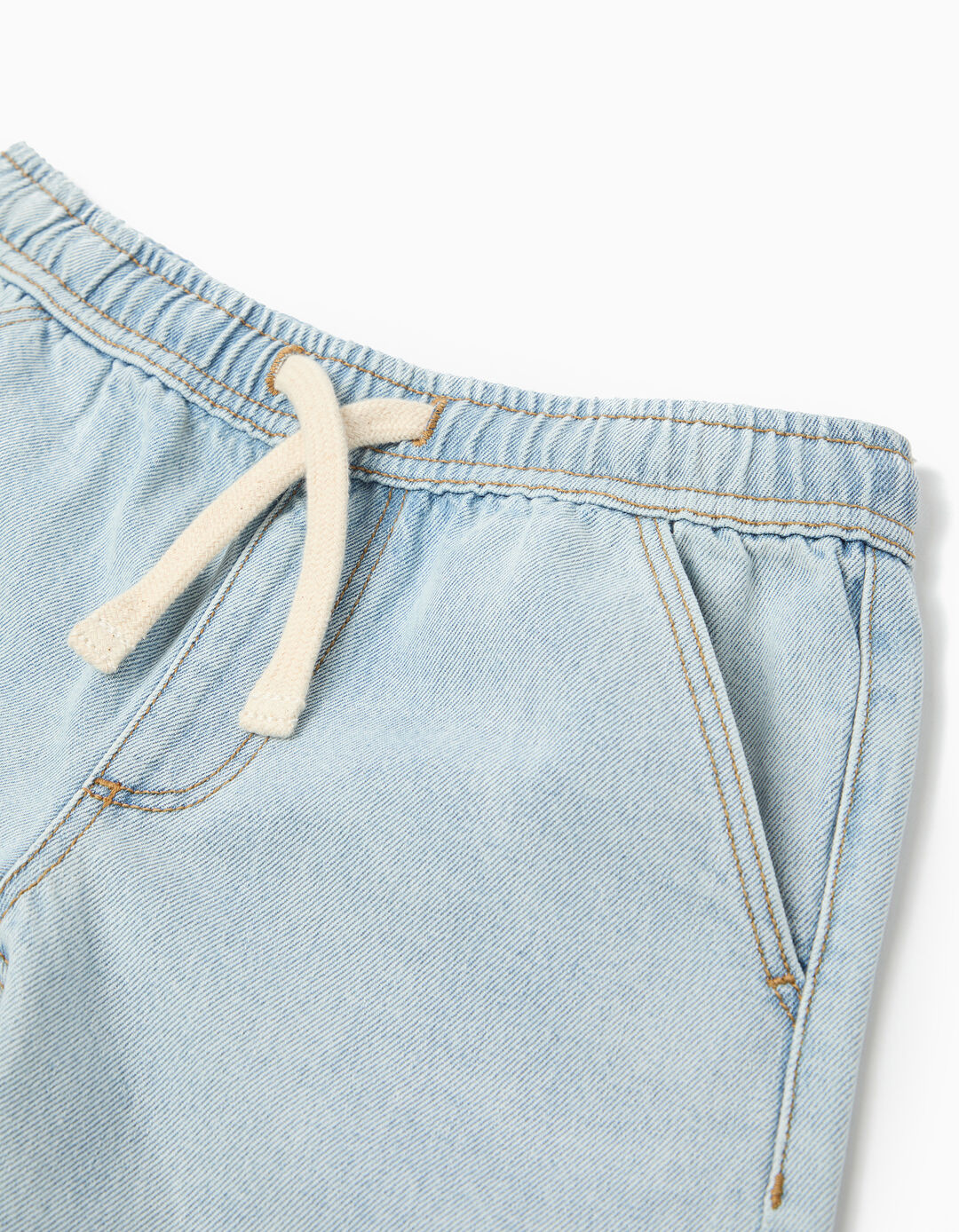 Cal&ccedil;&otilde;es de Ganga, Menino, Azul Claro