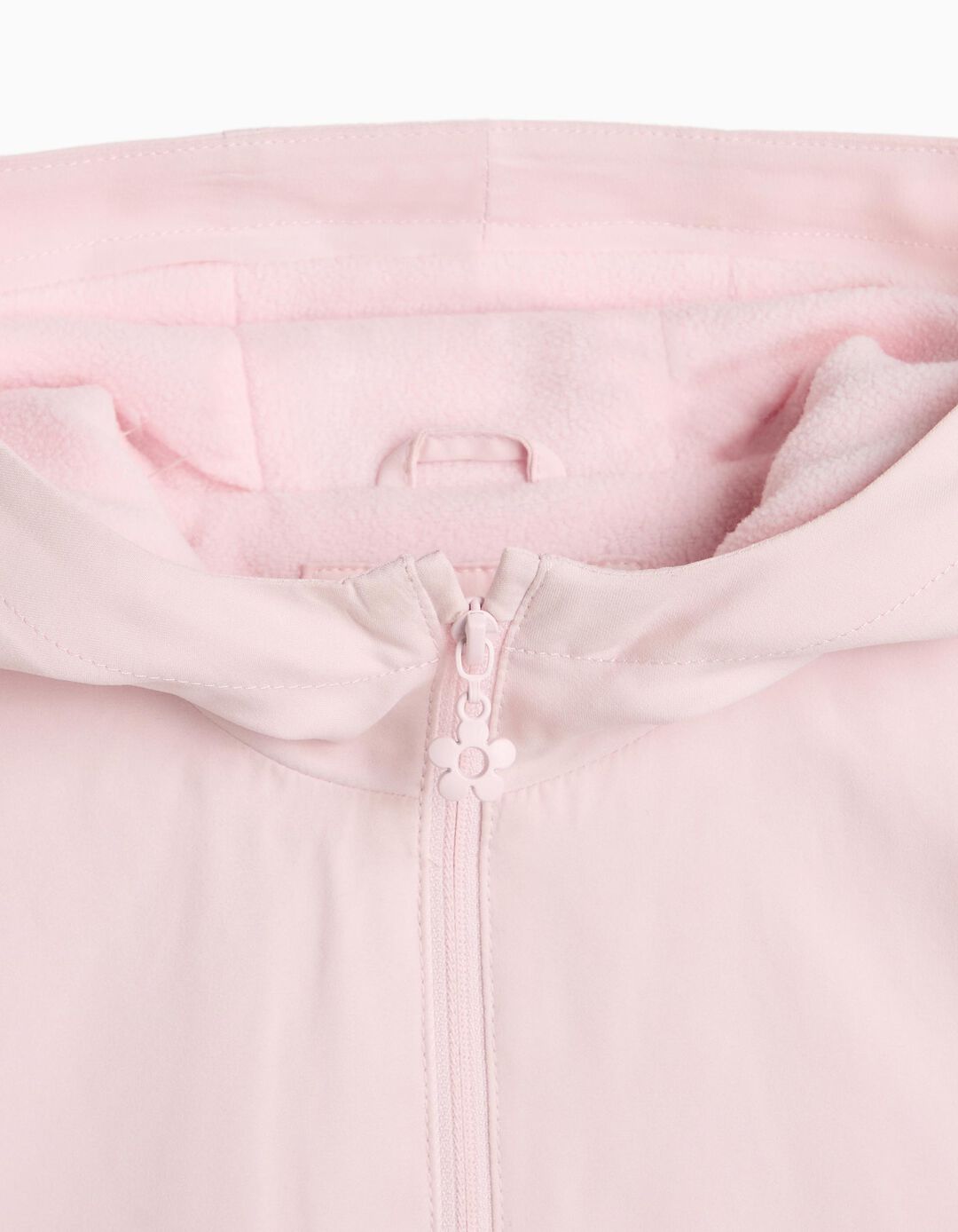 Parka Com Capuz, Menina, Rosa Claro