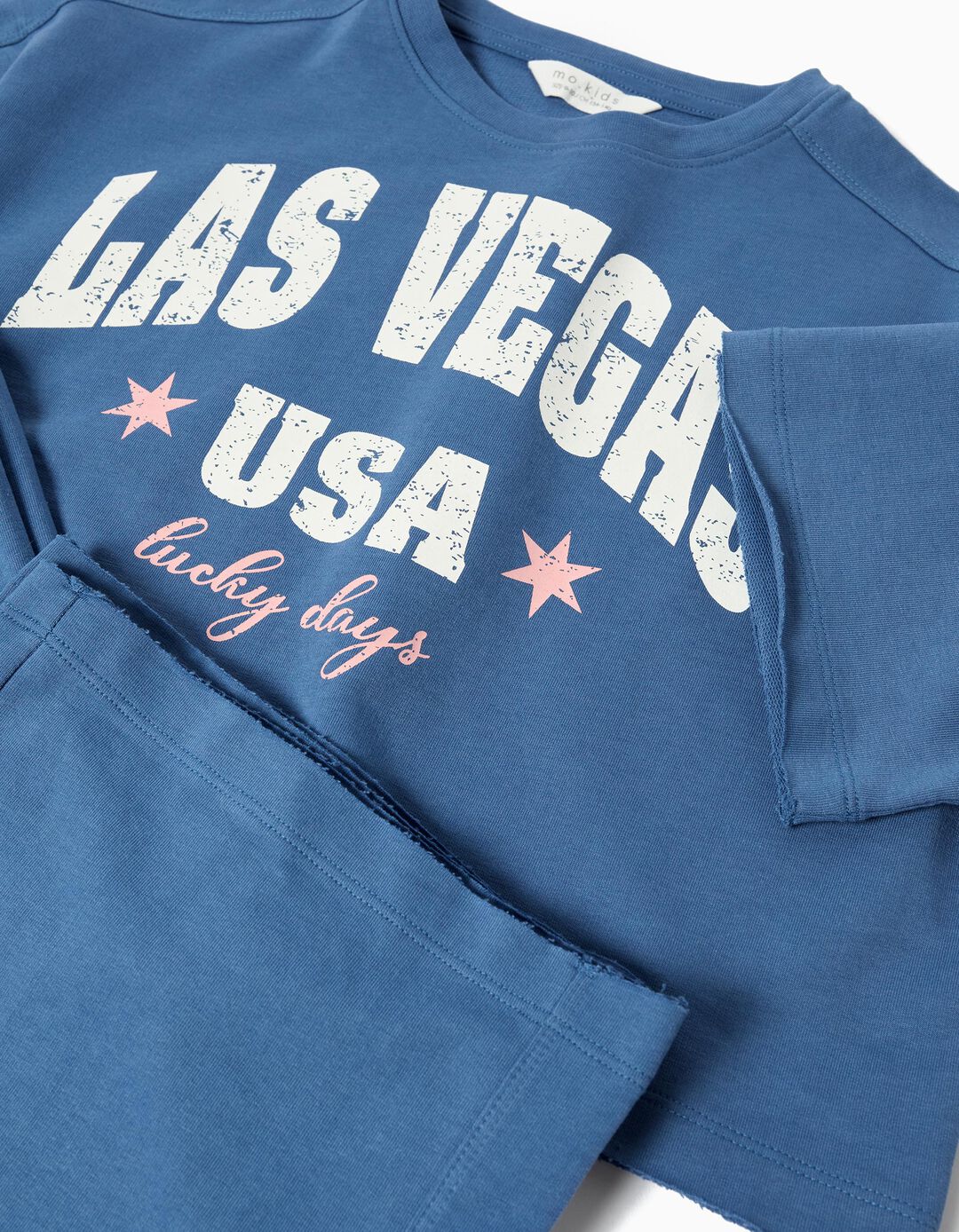 Conjunto de Jogging, Menina, Azul