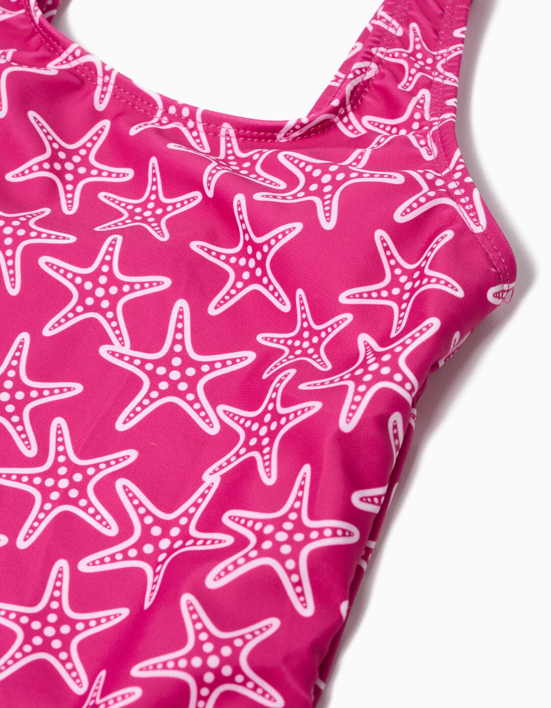 Fato de Banho Estrelas-do-Mar, Menina, Rosa Escuro