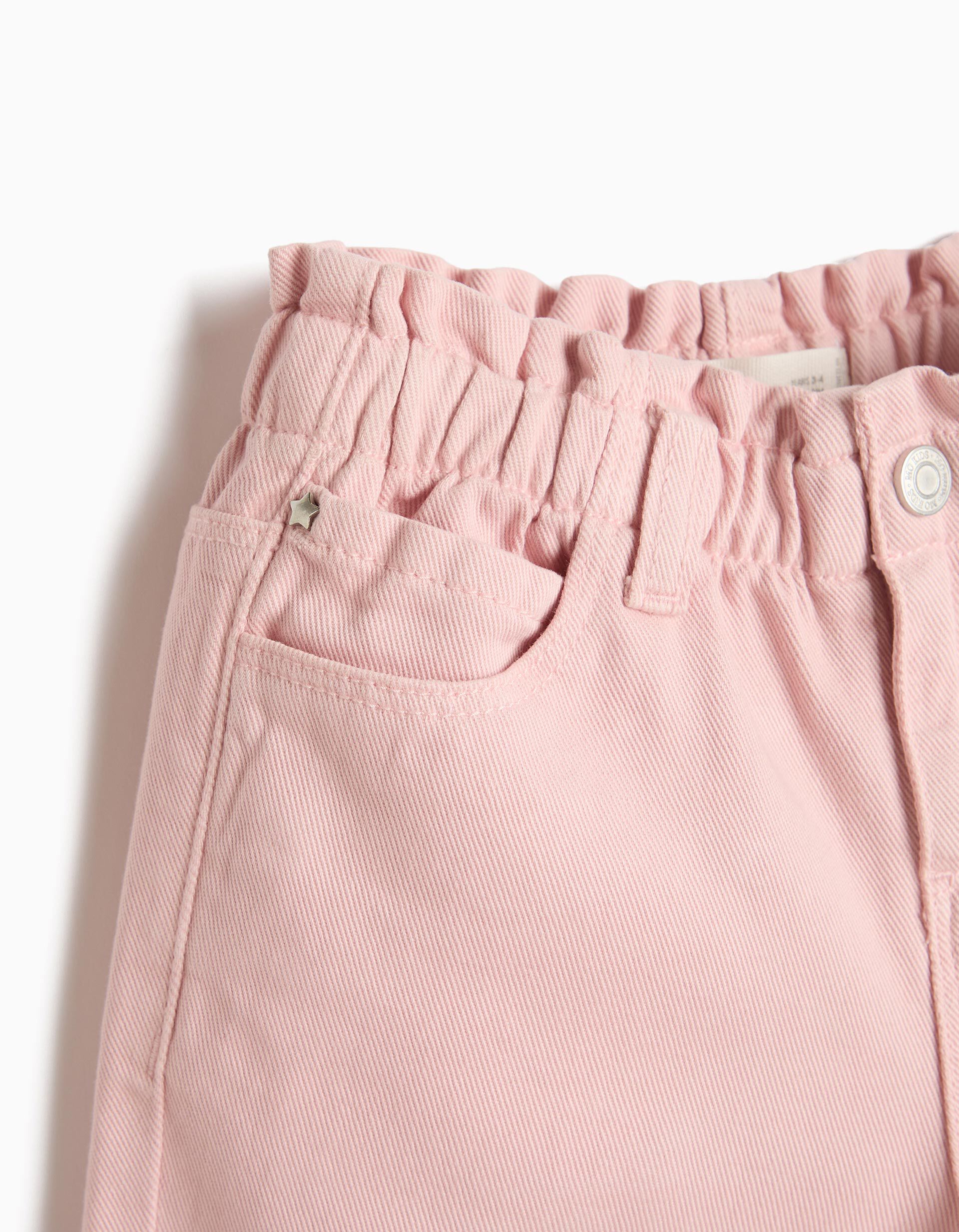 Comprar Online Cal&ccedil;as de Ganga Paperbag, Menina, Rosa Claro