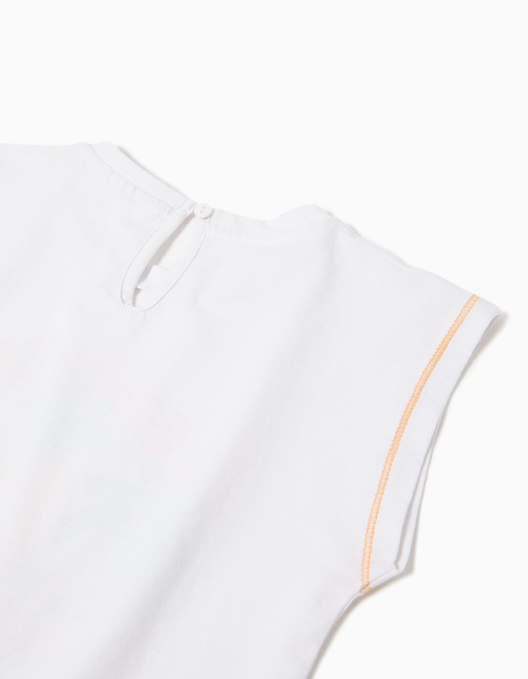 Conjunto T-shirt e Leggings, Menina, Laranja Claro