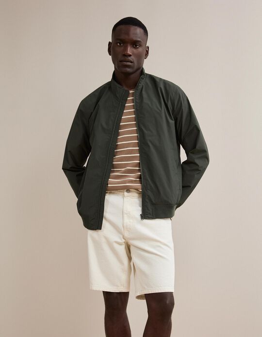 Comprar Online Casaco Bomber, Homem, Verde Escuro