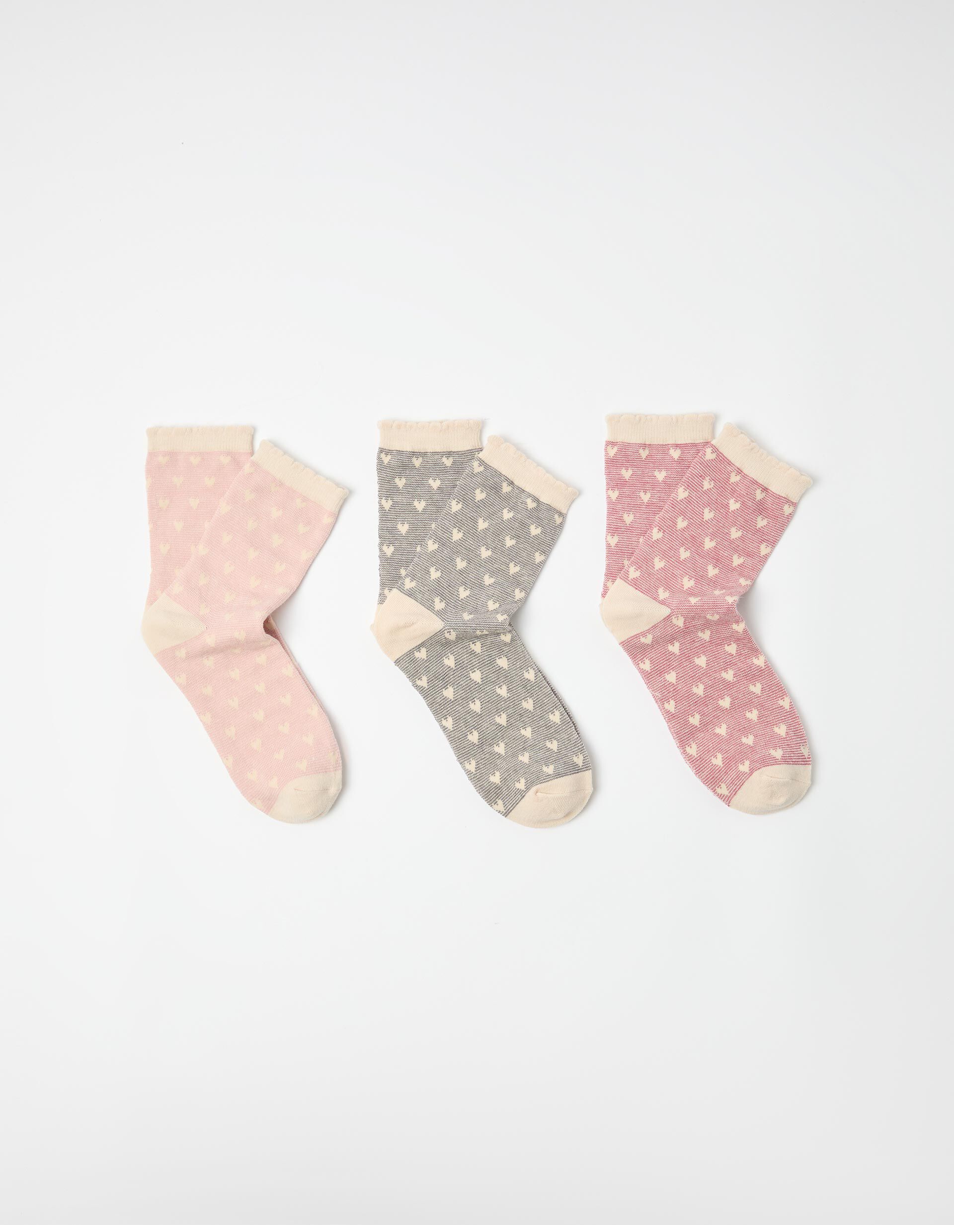 Comprar Online Pack 3 Pares de Meias, Mulher, Bege